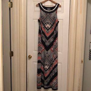 Studio One XL patterned long dress